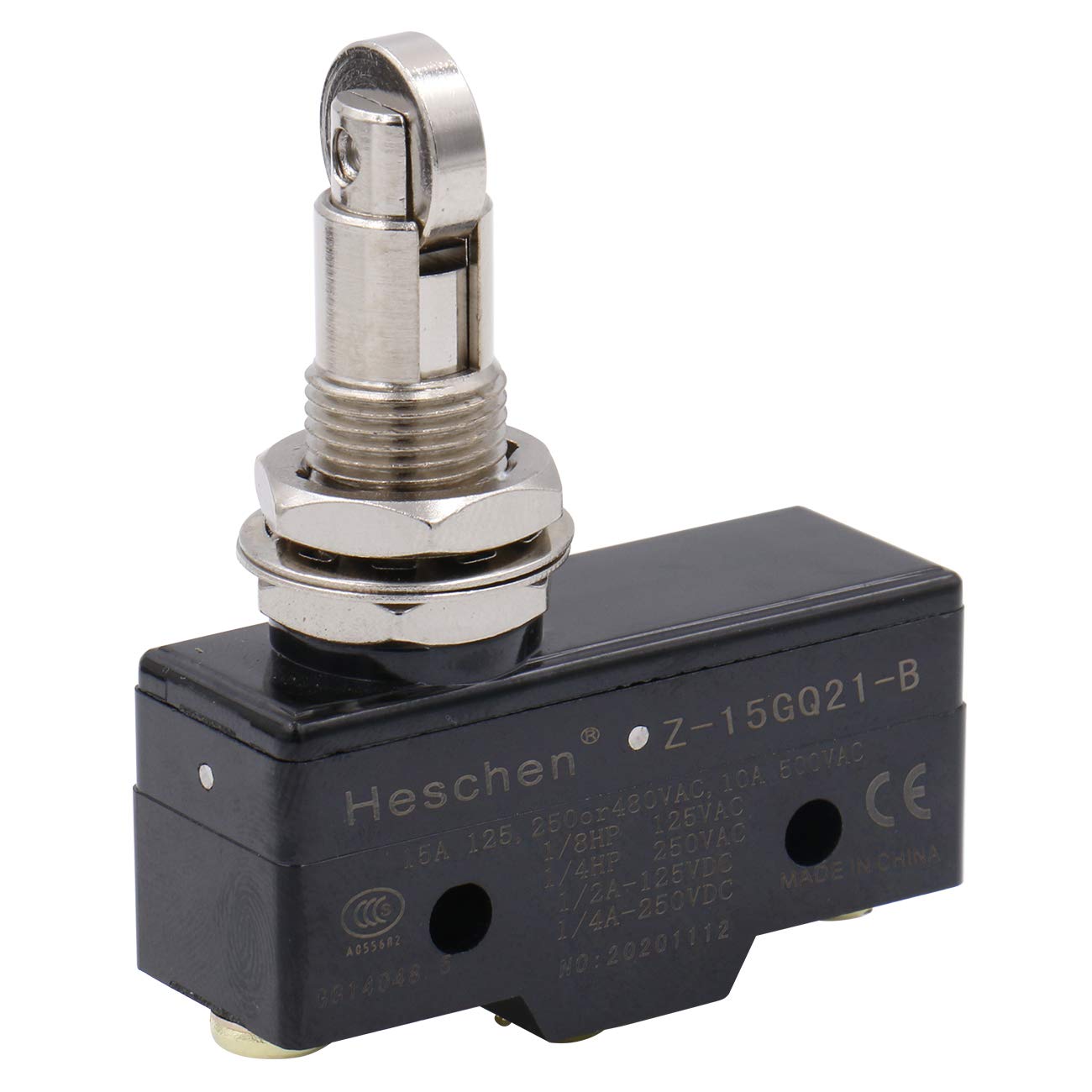 Micro Springs Z-15GS-B Micro Switch - Slim , 15A Rating (3 Screw